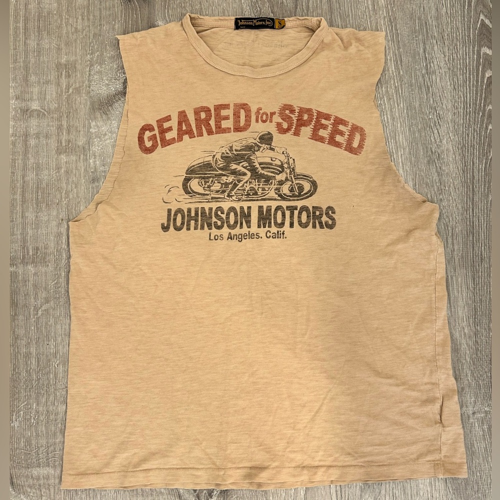 JOHNSON MOTORS, INC CUTOFF TEE